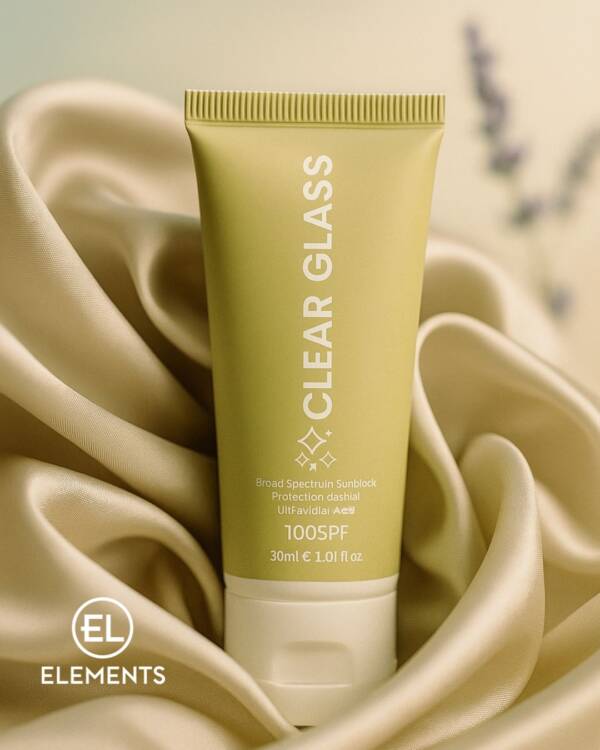 Clear Glass Sunblock - No White Cast by Dr. Zarqa